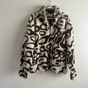 Parks Project Yellowstone Geysers Trail High Pile Fleece Sweatshirt L Gorpcore